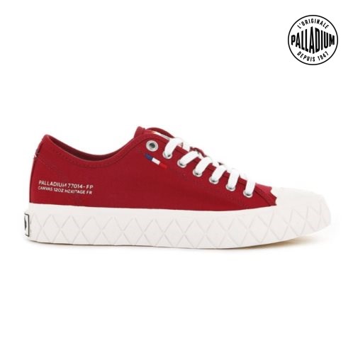 Dámské Tenisky Palladium Palla Ace Platene Low Tops Červené | CZ BHL-25Q